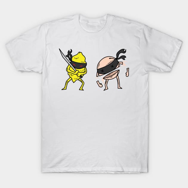 Iced tea lemon and peach fight T-Shirt by dieEinsteiger